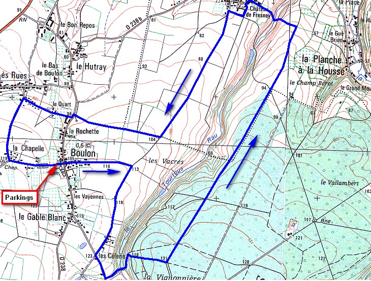 parcours Boulon